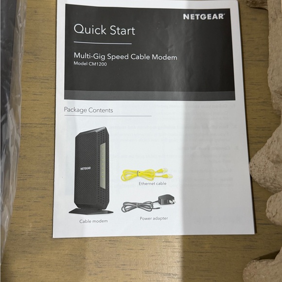NETGEAR Nighthawk CM1200 Black Cable Modem - Picture 8 of 8